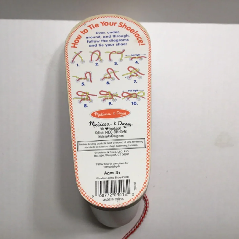 Melissa & Doug Lacing Shoe
